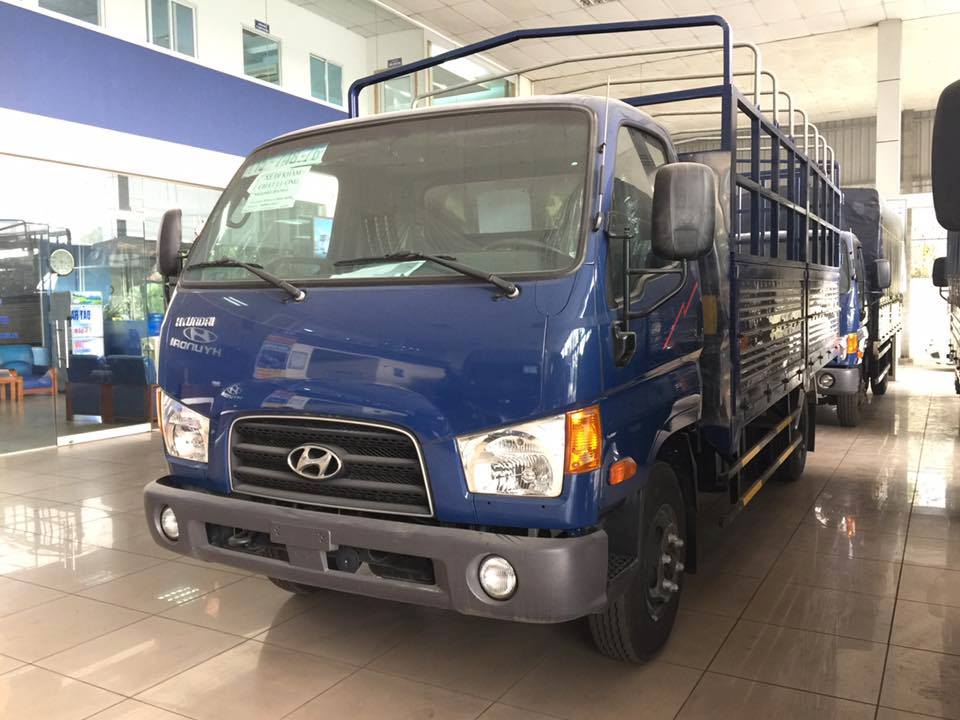 Xe tải Hyundai HD99 nâng tải 65 tấn thùng kín