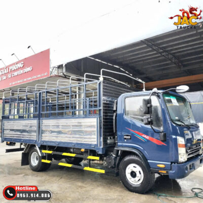 JAC N350 PLUS E5 Thùng Bạt 5.25m, 3.5 Tấn 155 Hp