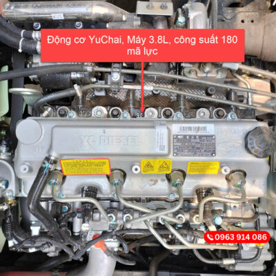 JAC N750 PLUS E5 Thùng Bạt 6m2, Tải 7,3 Tấn 180 Mã Lực