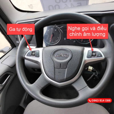 JAC N750 PLUS E5 Thùng Bạt 6m2, Tải 7,3 Tấn 180 Mã Lực