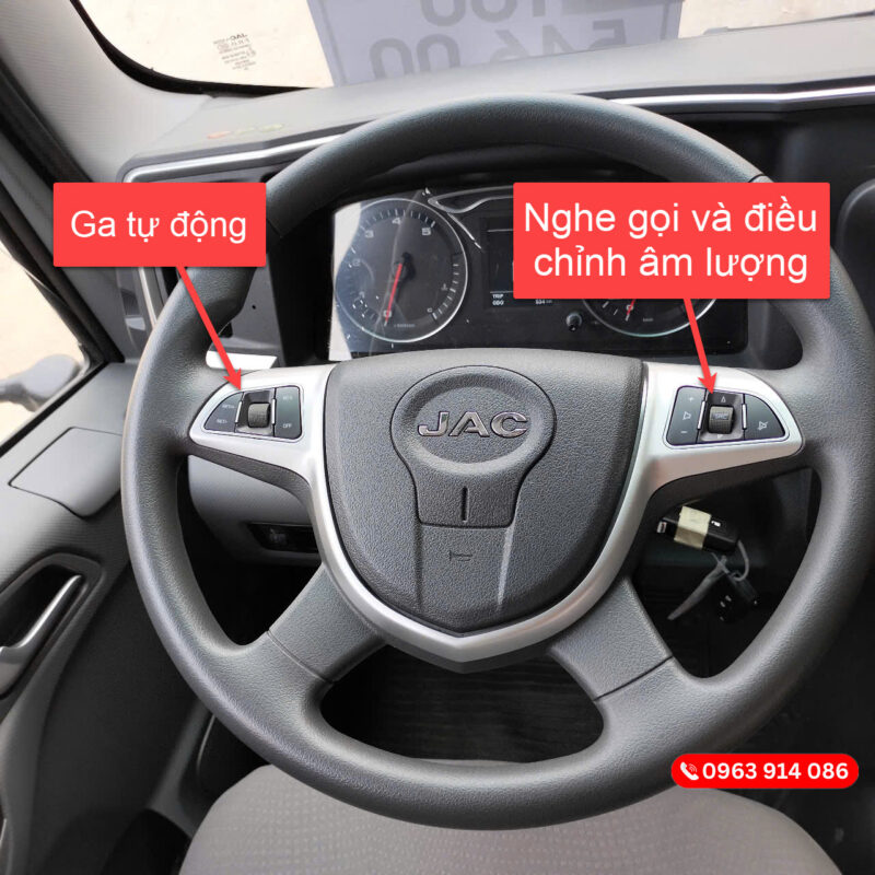 JAC N750 PLUS E5 Thùng Bạt 6m2, Tải 7,3 Tấn 180 Mã Lực