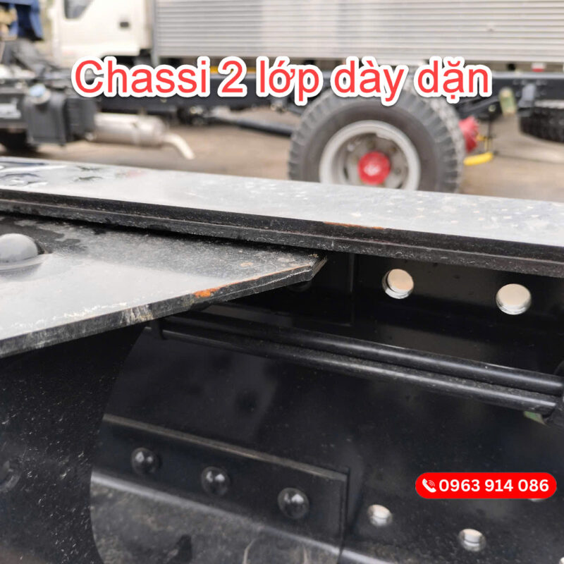 JAC N800 PLUS E5 Thùng Kín 7.6m, 8 Tấn, Động Cơ Cummins