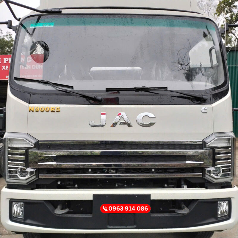 JAC N900 Plus E5 Thùng Bạt 7m, 9 Tấn, Động Cơ Cummins