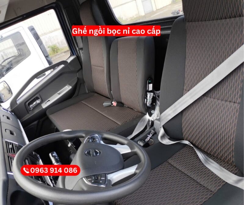 Đồng Vàng NS700 Thùng Bạt 5m, 8 Tấn, Hộp Số 2 Tầng 8 Cấp