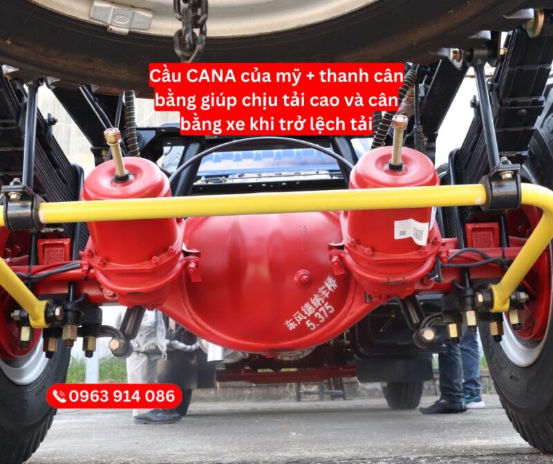 Đồng Vàng NS700 Thùng Bạt 5m, 8 Tấn, Hộp Số 2 Tầng 8 Cấp