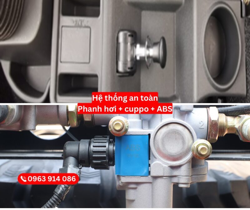 Đồng Vàng NS700 Thùng Bạt 5m, 8 Tấn, Hộp Số 2 Tầng 8 Cấp