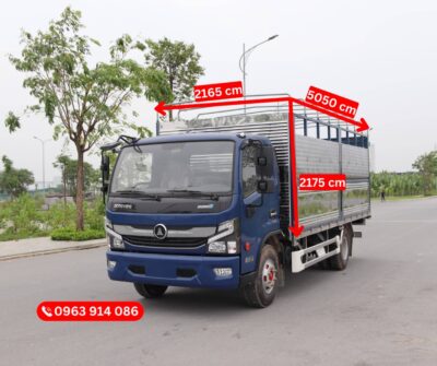 Đồng Vàng NS700 Thùng Bạt 5m, 8 Tấn, Hộp Số 2 Tầng 8 Cấp