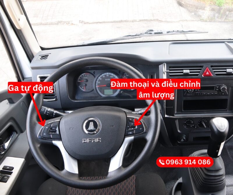 Đồng Vàng NS700 Thùng Bạt 5m, 8 Tấn, Hộp Số 2 Tầng 8 Cấp