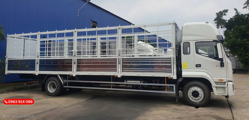 JAC Dawos Thùng Bạt 10m, 7.6 Tấn, 2 Giường Nằm