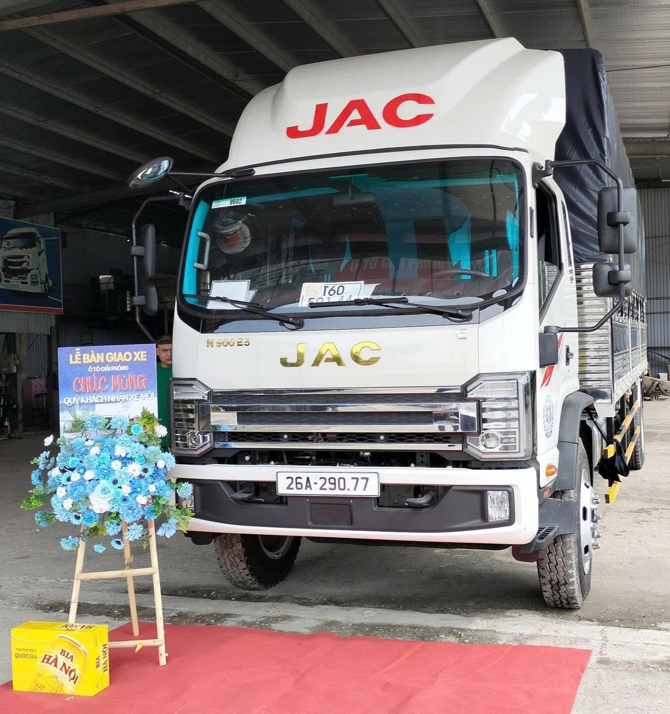 đăng ký xe tải biển trắng