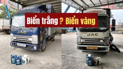 Biển Trắng Hay Biển Vàng – Xe Tải Nên Đăng Ký Loại Biển Nào ?